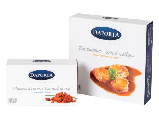 Convserva zamburinas daporta packaging