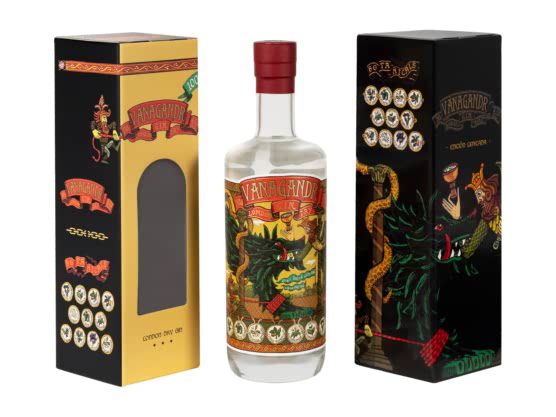 Envase botella licor