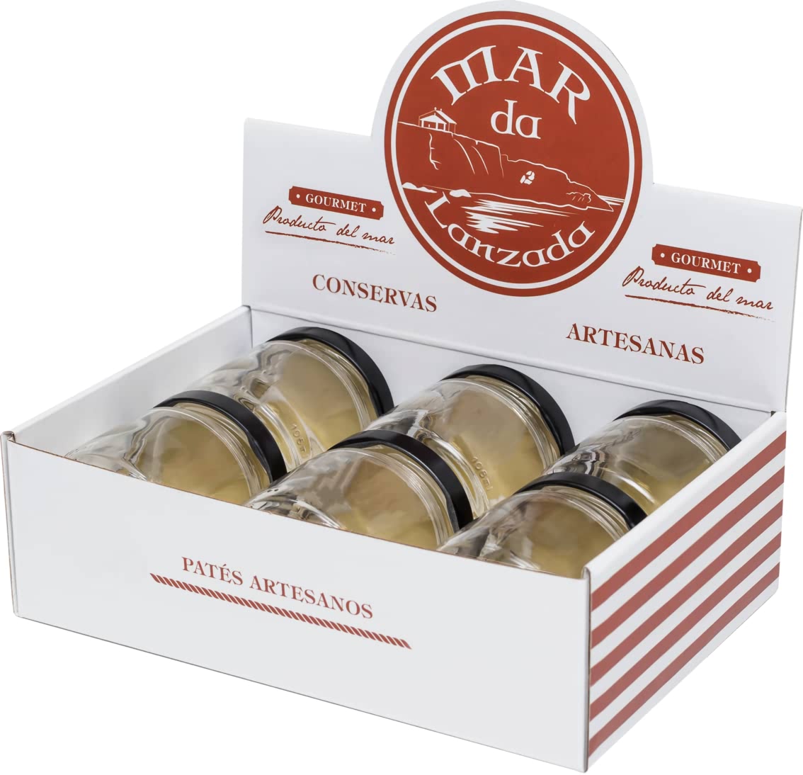 Expositor personalizado botes