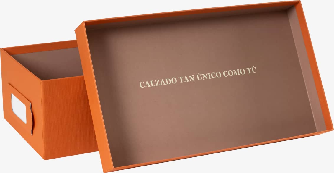 Packaging calzado cabecera