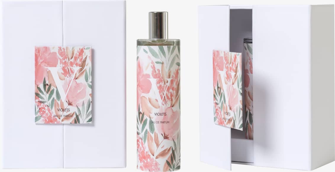 Packaging perfumeria cabecera