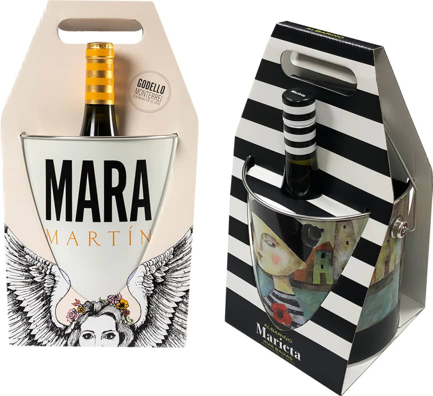 Packaging premio liderpack portacubos mara marieta